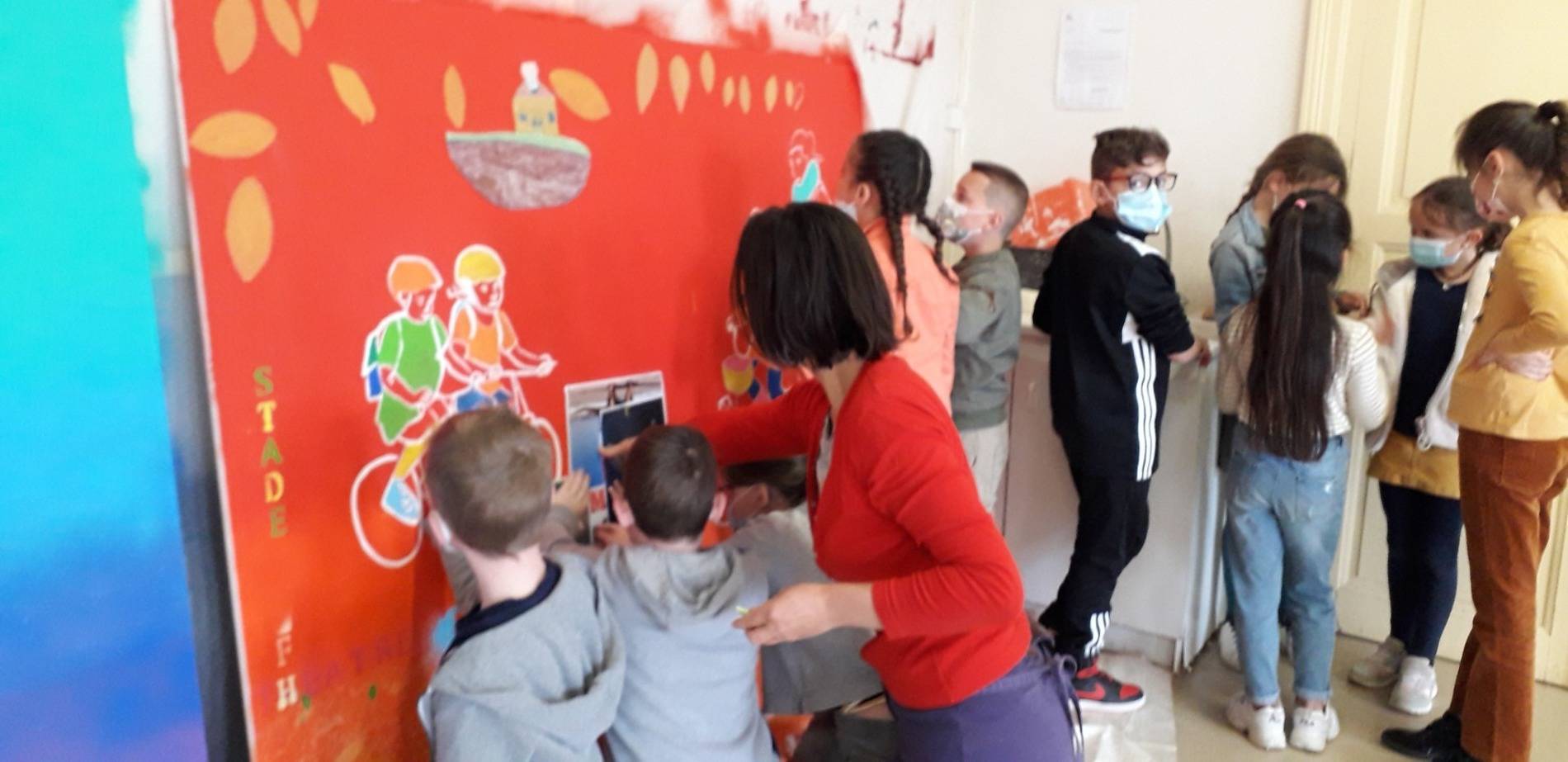 Archidixie - atelier participatif fresque
