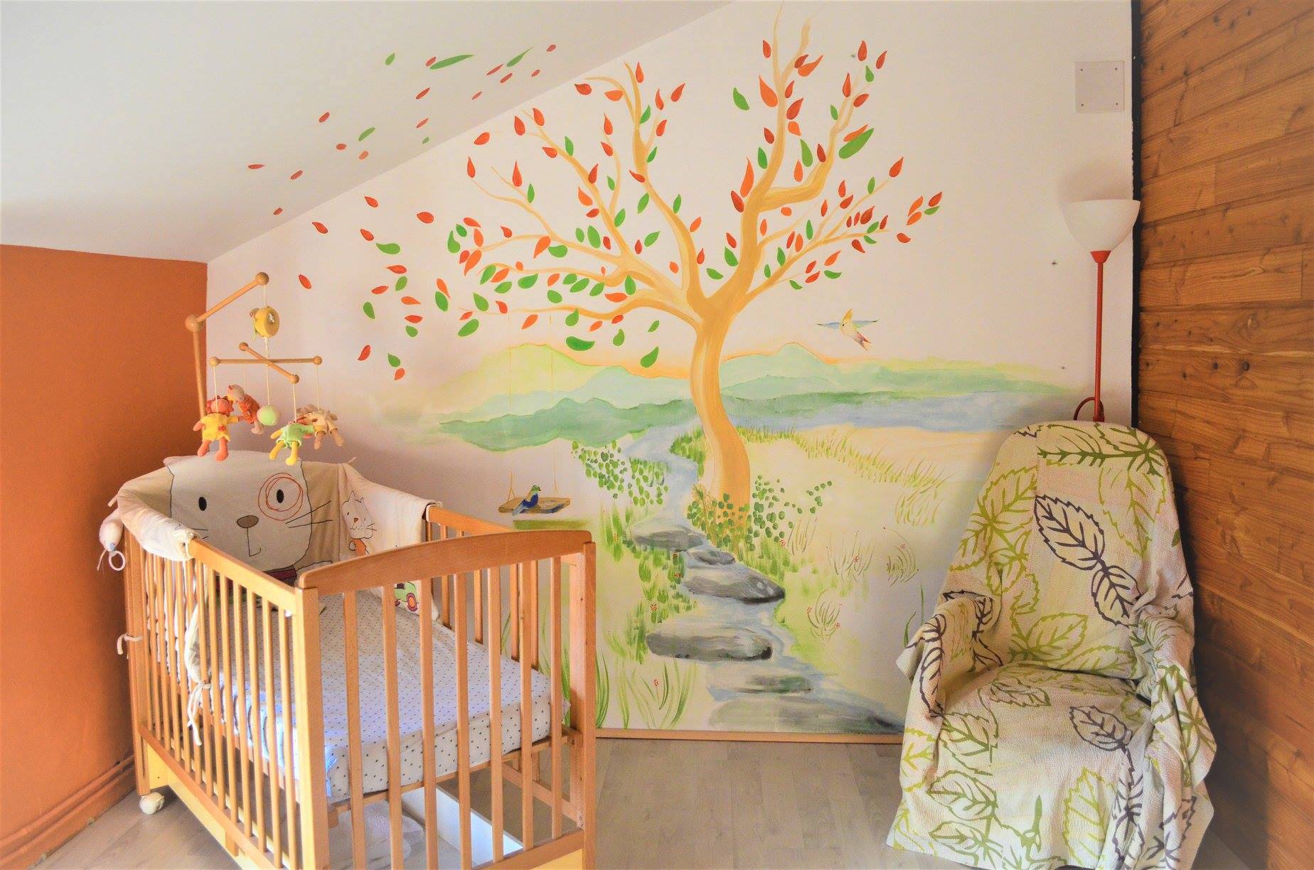 Archidixie - peinture décorative chambre enfant