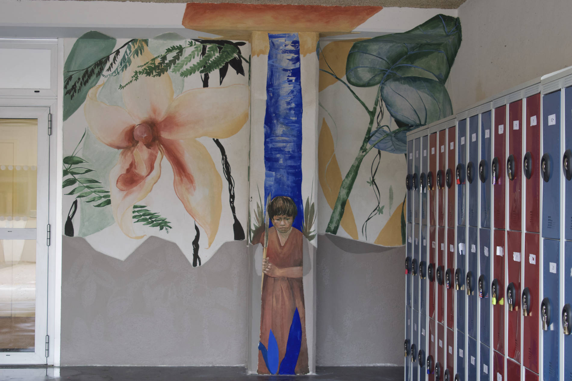 Archidixie - fresque murale couzeix pigment couleurs